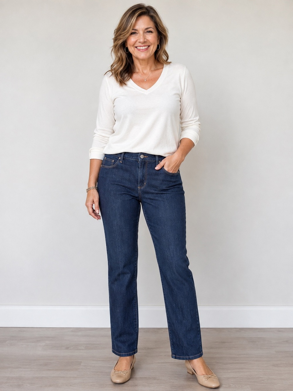 NYDJ Marilyn Straight jeans size 10